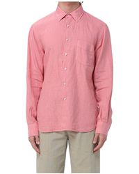Aspesi - Peak Collar Long Sleeve Shirt - Lyst