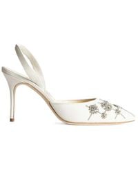 Manolo Blahnik - Ralyne Slingback Pumps - Lyst