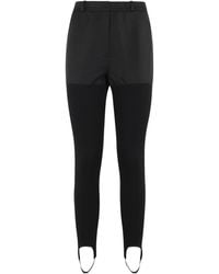 Coperni - High-Waist Skinny Stirrup Trousers - Lyst