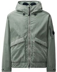 C.P. Company - Zip Up Hooded Jacket - Lyst