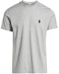 Burberry - Monogram Motif Cotton T-Shirt - Lyst