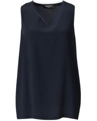 Fabiana Filippi - Crepe De Chine Tank Top - Lyst