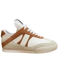 Chloé - Chloé Kick Panelled Low-Top Sneakers - Lyst