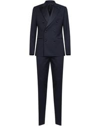 Lardini - Long-Sleeved Blazer And Trousers Set - Lyst