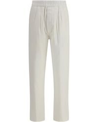 Tom Ford - Herringbone Stripe Pleated Lounge Pants - Lyst