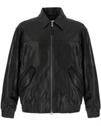 DUNST - Long-Sleeve Leather Jacket - Lyst