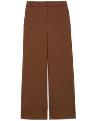 iBlues - Cuffed-Hem Casual Trousers - Lyst