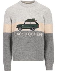 Jacob Cohen - Crew-Neck Knit Top - Lyst