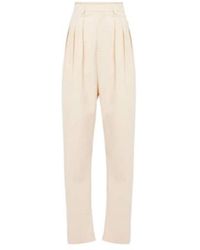 Lemaire - Wool-Blend Gabardine Tapered Pants - Lyst