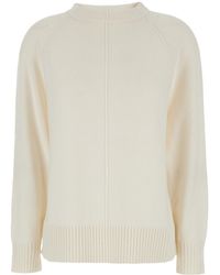 Max Mara - Crewneck Long-Sleeved Jumper - Lyst
