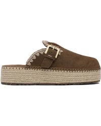 Mou - Round Toe Mules - Lyst