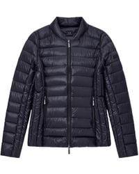 ARMANI EXCHANGE - Zip Padded Coat - Lyst