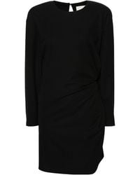 Aeron - Draped Long Sleeve Dress - Lyst