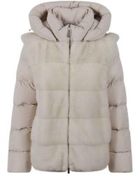Moorer - Morzine-Vso Hooded Quilted Jacket - Lyst