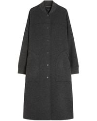 Weekend by Maxmara - Rib-Knit Pocket Parka Coat - Lyst