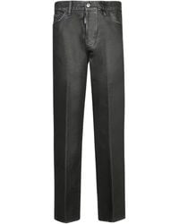 DSquared² - Garment-Dyed Straight Leg Jeans - Lyst