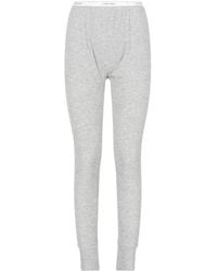 Calvin Klein - Logo-Waist Slim Pants - Lyst