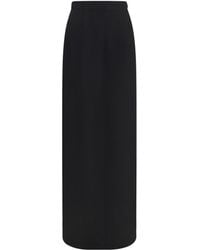 Maison Margiela - Straight Maxi Skirt - Lyst