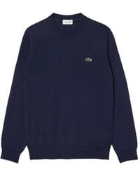 Lacoste - Crew Neck Knitted Sweater - Lyst