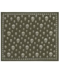 McQueen - Skull Motif Scarf - Lyst