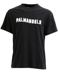 Palm Angels - Logo Printed T-Shirt - Lyst