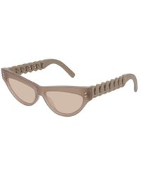 Stella McCartney - Geometric Frame Sunglasses - Lyst