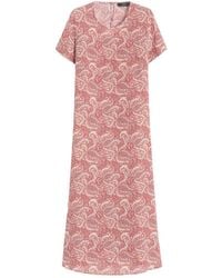 Weekend by Maxmara - Paisley Midi Dress - Lyst
