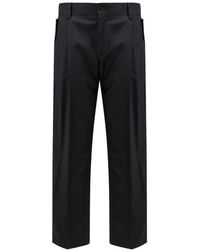 Dolce & Gabbana - Pleated Straight-Leg Pants - Lyst