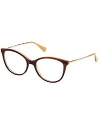 Max Mara - Cat-Eye Frame Glasses - Lyst