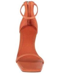 Rick Owens - Simple Square-Toe Sandals - Lyst