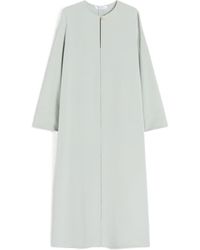 Max Mara - Stretch Silk Crepe De Chine Kaftan - Lyst