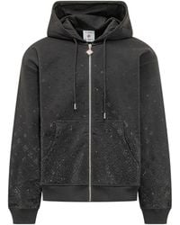 CASABLANCA - Embellished Monogram Long Sleeved Sweatshirt - Lyst