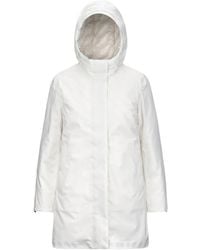 K-Way - Mathiel Bonded Urban 3/4 Length Padded Jacket - Lyst