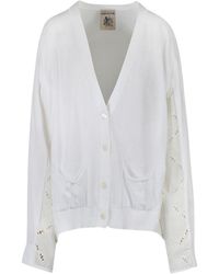 Semicouture - Long-Sleeved Cardigan - Lyst