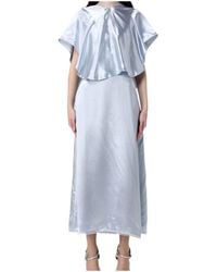 Fabiana Filippi - Strappy Cape Detail Dress - Lyst