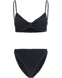 Hunza G - Alicia Crinkle Bikini - Lyst
