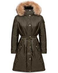 Moncler - Moustique Fur-Trim Down Jacket - Lyst