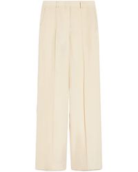 Sportmax - Orario Pleat Detailed Pants - Lyst
