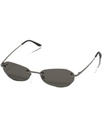 Our Legacy Work Shop Emporio Armani Falco Sunglasses in Black for