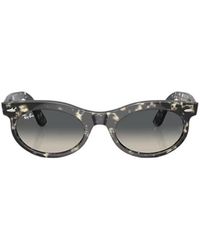 Ray-Ban - Wayfarer Oval Sunglasses - Lyst
