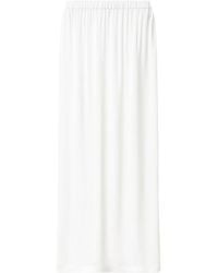 Fabiana Filippi - Duchess-Satin Maxi Skirt - Lyst