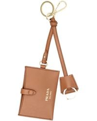 Prada - Logo-Printed Key Ring - Lyst