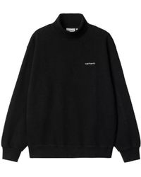 Carhartt - Script Mockneck Sweat - Lyst