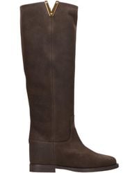 Via Roma 15 - Round-Toe Ankle Boots - Lyst