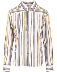 Celine - Lapel Long Sleeve Shirt - Lyst