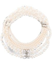 Alessandra Rich - Bijoux Triple-Strand Necklace - Lyst