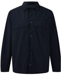 Stone Island - Shirt-Style Overshirt - Lyst