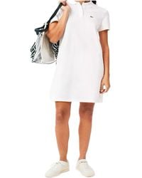 Lacoste - Minimalist And Versatile Dress - Lyst