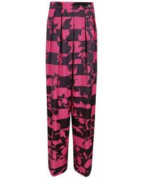 Dries Van Noten - Pamplona Printed Wide-Leg Pants - Lyst