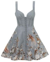Zimmermann - Momentum Corded Mini Dress - Lyst
